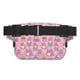 thumbnail image 3 of Disketp pink Holiday Joy Riñonera de Doble Capa, Bolsa de Cintura Ajustable para Viajes, Correr y Senderismo, Riñonera Ligera para Hombre y Mujer, 3 of 9