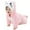 Pink, variant on XBASW Newborn Baby Cartoon Jumpsuit Unisex Flannel Romper Fall Winter Bodysuit Hooded Onesies 0-3Y