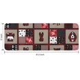 thumbnail image 7 of Red Plaid Dog Jigsaw Puzzle Kitchen Rug Mat,Kitchen Runner Rugs Non Skid Washable,Decorative Kitchen Floor Mats for Kitchen,Sink,Laundry,17"x47.2", 7 of 7