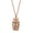Rose gold, variant on Pet Urn Necklace for Dog Cats Ashes Pet Cremation Jewelry Keepsakes Gift Unisex