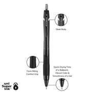 Uniball Jetstream Elements Ballpoint Pens, Medium Point (1.0mm), Assorted Ink, 12 Count