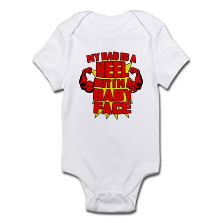 

CafePress - My Dad Is A Heel Infant Bodysuit - Baby Light Bodysuit