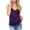 Purple, variant on Fnooota Women's Tank Tops, Vacation Summer Sleeveless V Neck Camisole for Women Wine Size S-2XL