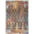 thumbnail image 2 of Nourison Entice ENE04 Blue/Orange/Purple Indoor Area Rug - 5'3X7'3, 2 of 8