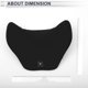 thumbnail image 5 of Almohada para reposacabezas de automóvil ergonómica y cómoda, soporte para cuello, poliéster, espuma de memoria, negro, 1 Pcs, 5 of 7