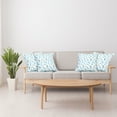 thumbnail image 3 of Ambesonne Ocean Throw Pillow Cover 4 Pack, Jumping Dolphin, 18", White Blue Grey, 3 of 5