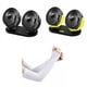 thumbnail image 1 of 2x Mini Ventilador De Coche Eléctrico De Doble Cabeza De Mangas De Brazo Para Camión RV DYNWAVEMX Ventilador de refrigeración del coche, 1 of 8