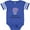 Football Blue and White, variant on Inktastic I Love My Great Grandma Elephant Boys Baby Bodysuit