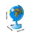 thumbnail image 3 of CQCYD Toys under $5 Rotating World Globe with Stand for Kids Learning, Spinning Earth Globe for Classroom Geography Education, 3 of 6