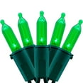 thumbnail image 2 of YULETIME 200 Count Green LED Christmas Lights, 66 Feet Green Wire UL Certified Commercial Grade Holiday String Light Set (Green), 2 of 4
