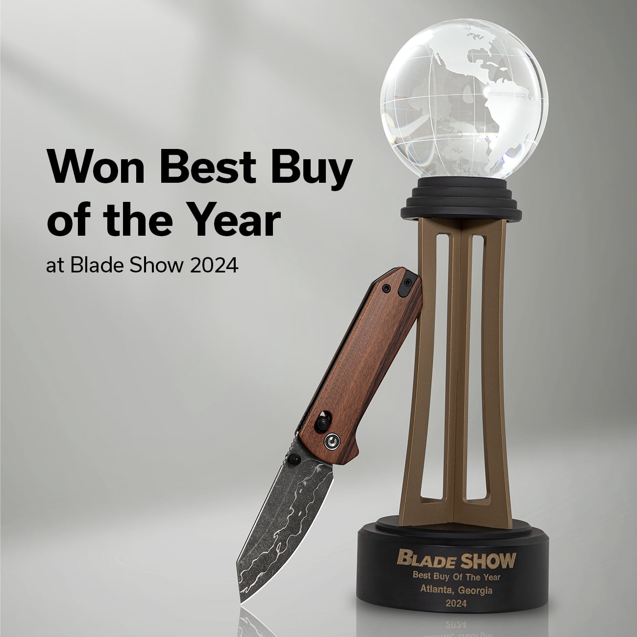 CIVIVI Yonder Folding Pocket Knife Crossbar Lock Knife with 2.88" Damascus Blade Wood Handle, Small Lightweight Knife Designed by Zac Whitmore C23073B-DS1