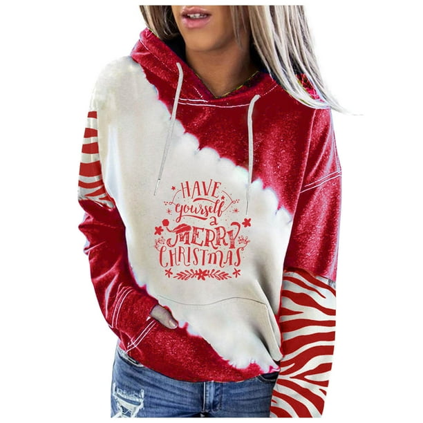 Christmas hoodies sale womens