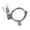 4, variant on Hinged Sanitary Clamp 304 Stainless Clamp Fitting with Wing Nut Tightening for Pipe Installation and Maintenance