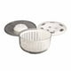 thumbnail image 1 of Lavadora secadora y escurridor de verduras, centrifugadora de ensaladas eléctrica de 500 RPM, lavadora de verduras giratoria con acabado de lujo, 1 of 12