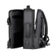 thumbnail image 3 of Mochila rígida para hombre, ideal para viajes de negocios y desplazamientos diarios. Negro, 3 of 9