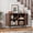 Dark Walnut, variant on Vecenuy 47" Sideboard Buffet Cabinet with Storage, Sliding Door & Adjustable Shelf, Modern Accent Coffee Bar Console Table for Kitchen, Entryway, Natural Oak
