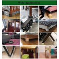 thumbnail image 5 of Set Of 4 Bed Risers Furniture Risers, Heavy Duty Furniture Wooden Lifts, 5 of 5