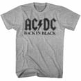 thumbnail image 3 of ACDC Back in Black Men's Gray T Shirt, 3 of 3