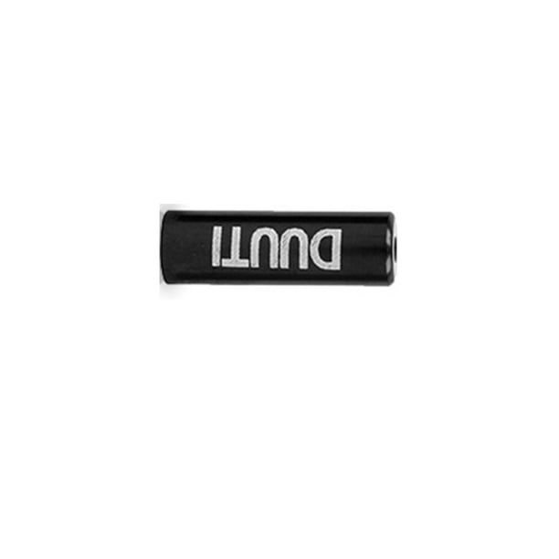 Eigraketly Tapa de extremo de Cable de cambio de freno de bicicleta de aleación de aluminio de 4mm, piezas de repuesto, tapas de carcasa para Ciclismo Negro 6 piezas