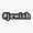 1pcs, variant on Jewish - Hashtag - Black & White Sticker