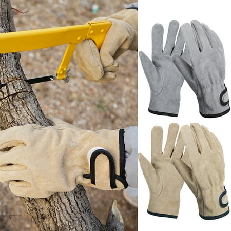 

Travelwant Leather Forge Welding Gloves with Kevlar Stitching Heat/Fire Resistant Mitts for BBQ Oven Grill Fireplace Tig Mig Baking Furnace Stove Pot Holder Animal Handling Glove