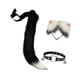 thumbnail image 1 of Conjunto de orejas de gato: diadema, orejas, cola y collar. Accesorios de disfraz de animal de peluche para cosplay. Estilo B, 1 of 9