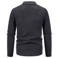 thumbnail image 5 of biudgviw Mens Cardigan Sweaters Casual Long Sleeve Buttons Knit Shirts Slim Open Front Jackets Sweater Fall Fashion Outfits, 5 of 5