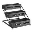 thumbnail image 1 of 3 capas Spice Rack Cabinete Sazoneing Rack Space Saving ALTIENDA ALTABLE Organizador de condimentos de condimentos para la cafetería de escritorio, 1 of 9