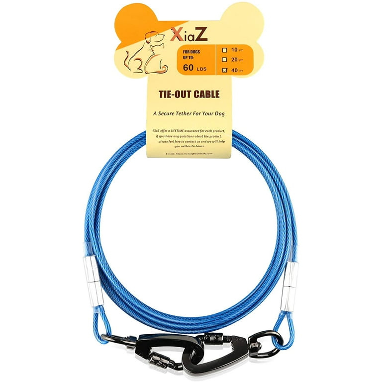 How To Make A Cable Run For Your Dog