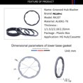 thumbnail image 3 of Arandela de buje de bicicleta de carretera RISK MTB 10S 11S junta de soporte inferior de bicicleta 1mm Sywqhk Accesorios para bicicletas, 3 of 4