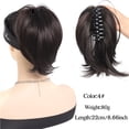 thumbnail image 2 of Extensions de Cheveux en Queue de Cheval avec Pince à Griffes Synthétiques Chignon Droit, 2 of 7