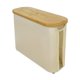 thumbnail image 1 of Cesta para papel higiénico con tapa de bambú, multifuncional, ahorra espacio. beige blanco, 1 of 9