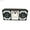 White, variant on Deejay LED Loaded Box w/ 2 8 Woofers, 1 Horn & 2 Bullet Tweeters - Green