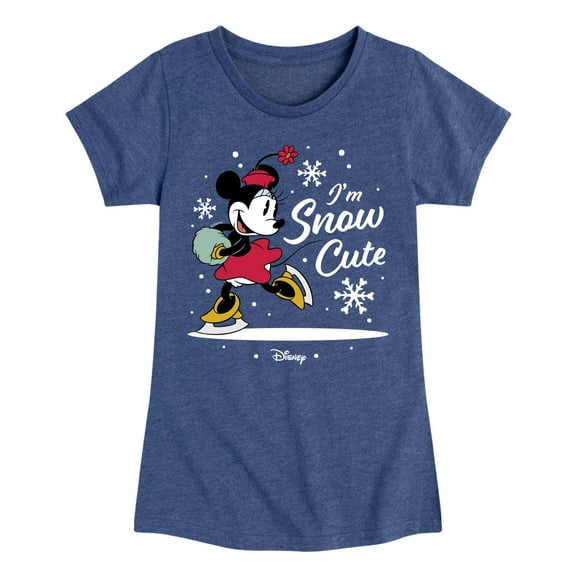 Disney - I'm Snow Cute - Toddler & Youth Girls Short Sleeve Graphic T-Shirt