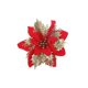 thumbnail image 1 of Yuarrent Árbol de Navidad artificial con purpurina, decoración de flores multicapa, adorno de fiesta de moda para el hogar, sala de estar, oficina, Kits de decoración para fiestas oro rojo Yuarrent HA070523-02B, 1 of 6