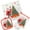 Assorted Color, variant on 1 Set of Christmas Themed Oven Mitts Oven Gloves Hot Pads Baking Towel Kit