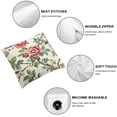 thumbnail image 4 of BANET Pillowcases Floral Printed Pillow Cases () White, 4 of 5