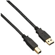 Sanwa Supply USB2.0 Cable (Black, 0.6m) KU20-06BKHK2