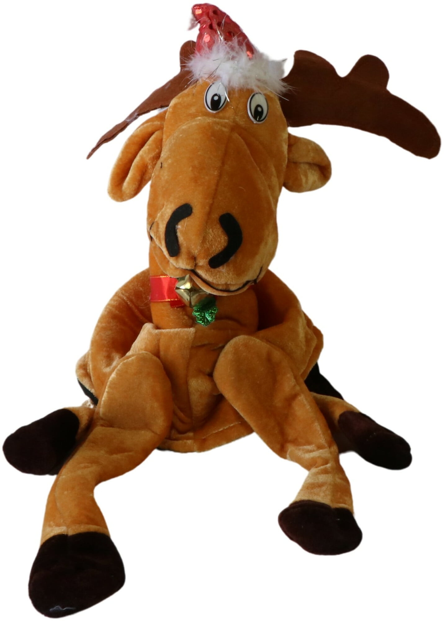 plush christmas moose