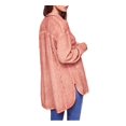 thumbnail image 2 of Free People Womens All About the Feels Button Up Shirt, Orange, Medium, 2 of 7