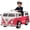 Pink, variant on 12V Licensed Volkswagen Kids Electric Ride-On Bus - LED Headlights, Music, Horn, Cup Holder, Pedal & Remote Control, Gentle Start, 2-Speed - Battery Powered Toy Car for Boys & Girls Ages 3+, Pink