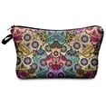 thumbnail image 4 of Trousse de Maquillage pour Femmes Mode Impression Numérique Trousse de Toilette, 4 of 9