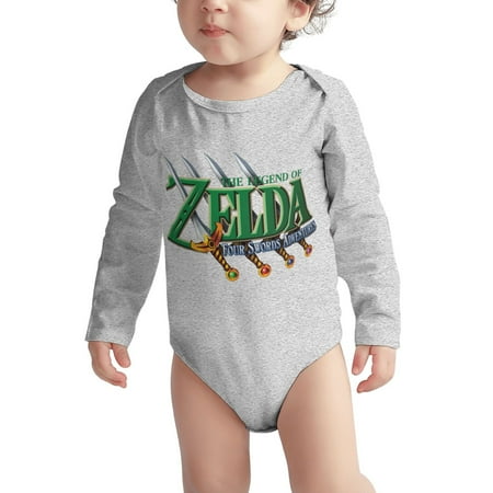 

The Legend Of Zelda Unisex Baby Boy Girl Clothes Infant Oversized Bubble Romper Toddler Baby Plain Long Sleeve Crawler 2 Years