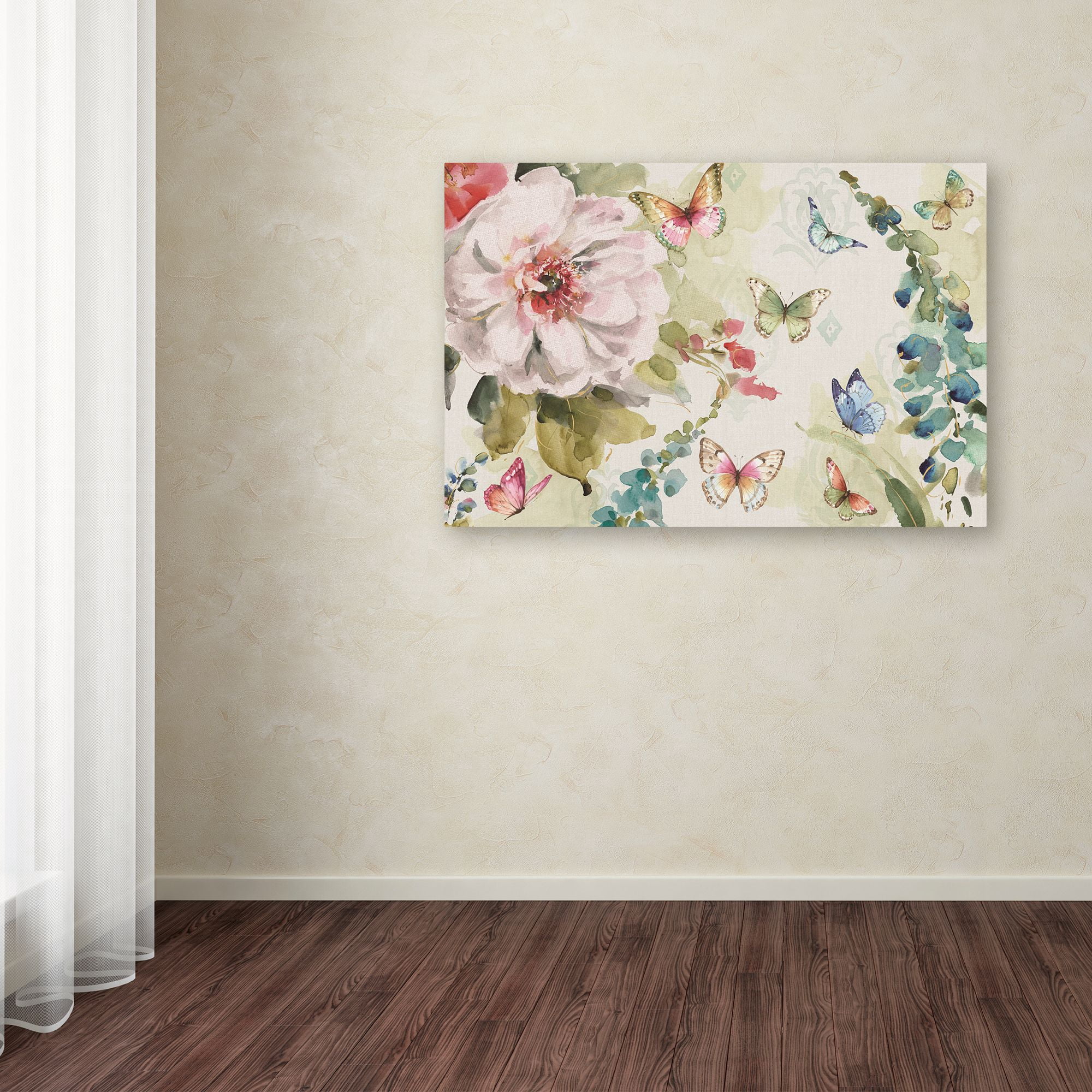 Trademark Fine Art 'Colorful Breeze XV' Canvas Art by Lisa Audit