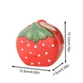 thumbnail image 4 of Strawberry Pen Holder Pink office supplies, 1X Strawberry Pen Holder Office&Craft&Stationery, Pink, 4 of 6