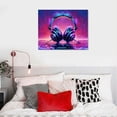 thumbnail image 5 of Orinice Gaming Wall Art Gamer Room Decor for Boys Bedroom Colorful Graffiti Canvas Wall Neon Video Gamepad Headphone Pictures Prints Cool  Street Pop Modern Artwork Men Home Decorations 16x12in, 5 of 6