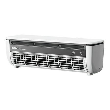 Gnwei 2025 Cordless Wall-Mounted AC Fan - No-Drill Installation Kitchen Air Cooler, 3-Speed 10s Instant Cooling, 50dB Ultra-Quiet Operation & Smart App Control