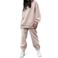 thumbnail image 1 of Conjunto de pantalones de Chándal con capucha para mujer Sunnimix cálido de otoño invierno S, 1 of 7