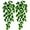 Palm Leaf Hanging Plants 2pcs, variant on Morttic Artificial Hanging Plants 2 Pack, Fake Hanging Monstera Leaves Ivy Vine Faux Greenery Tropical Palm Leaves Outdoor Hanging Plants UV Resistant Jungle Leaf Plant for Garden Home Party Decor