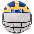 thumbnail image 3 of Plushible Blue Michigan Wolverines Snugible 2-in-1 Blanket Hoodie and Plushie, 3 of 4